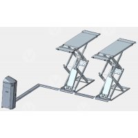 Подъёмник ножничный, г/п 3,5 т, Everlift EE-6501V3